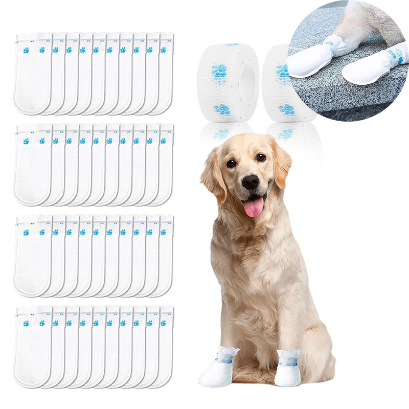 Dust Shoe Cnc - 20/40PCS Pet Disposable Paw Shoes Waterproof