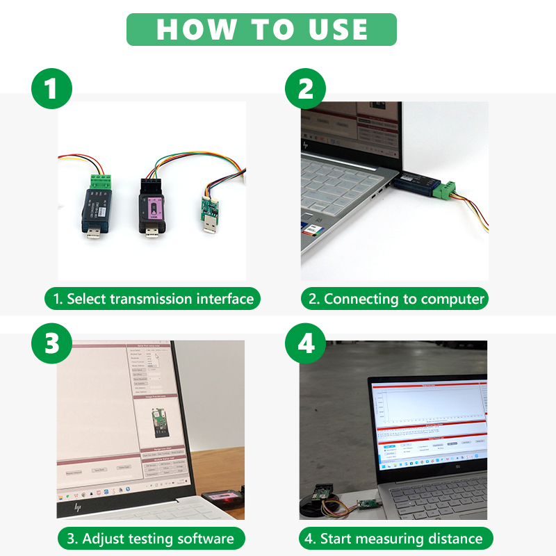 Industrial Use Of Laser - High Precision 1mm Phase Laser Distance