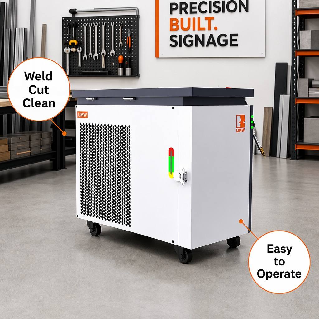 Industrial Laser Machines - UMW Integrated Water Cooled Laser Welding