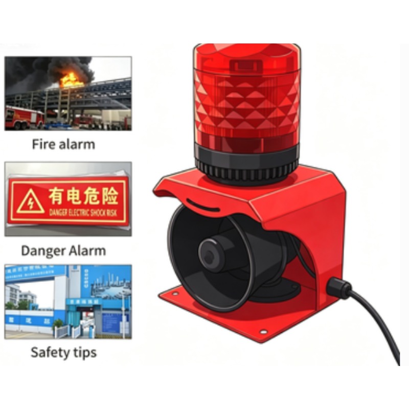 Industrial Visual - Portable Indoor-Outdoor Safety Remote Siren Industrial