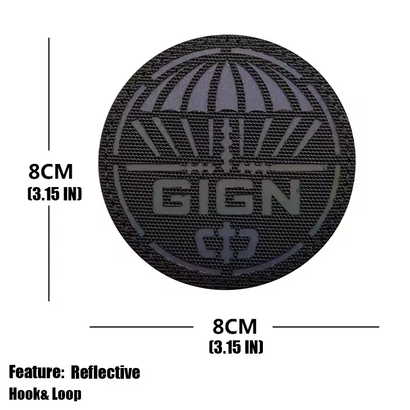France GIGN Tactical Patches L - Industrial Laser Machines review and price