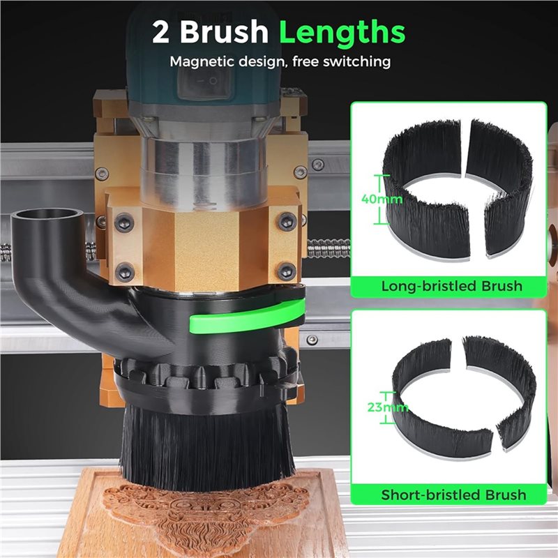 ABLJ 2Pcs 65Mm & 69Mm Diameter - Dust Shoe Cnc review and price