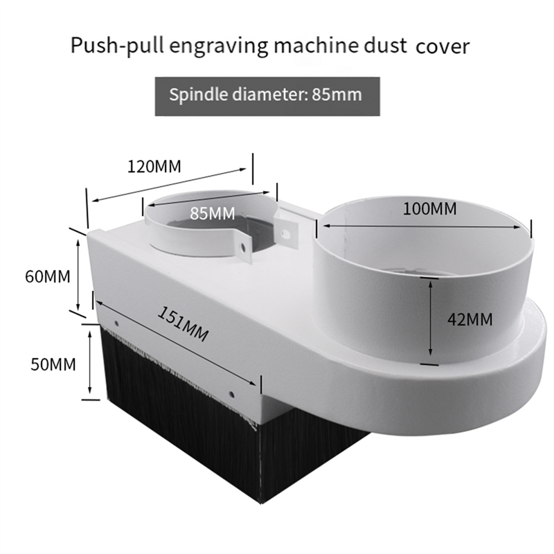 CNC Router Dust Collector Shoe - Dust Shoe Cnc review and price