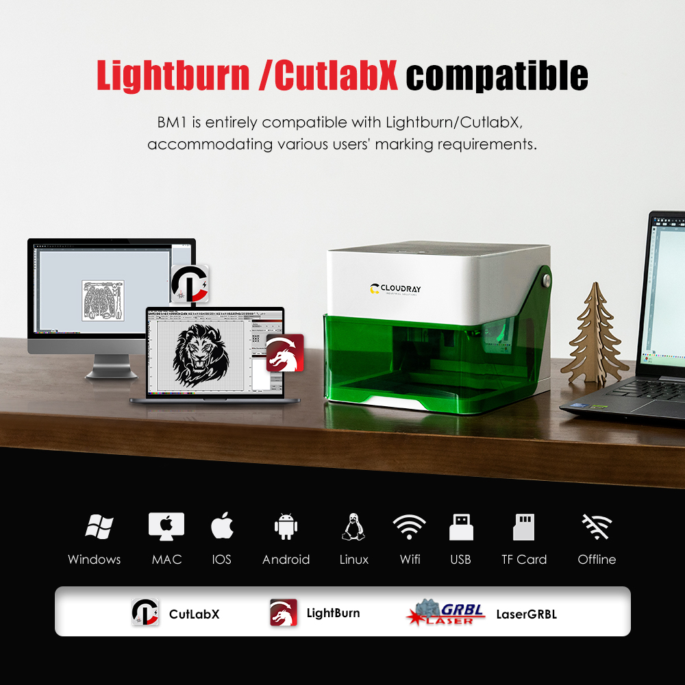 Cloudray 5000mw CNC Mini Laser - Industrial Laser Machines review and price